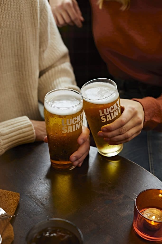 Cover Image for Get a free pint of Lucky Saint at The Barley Mow