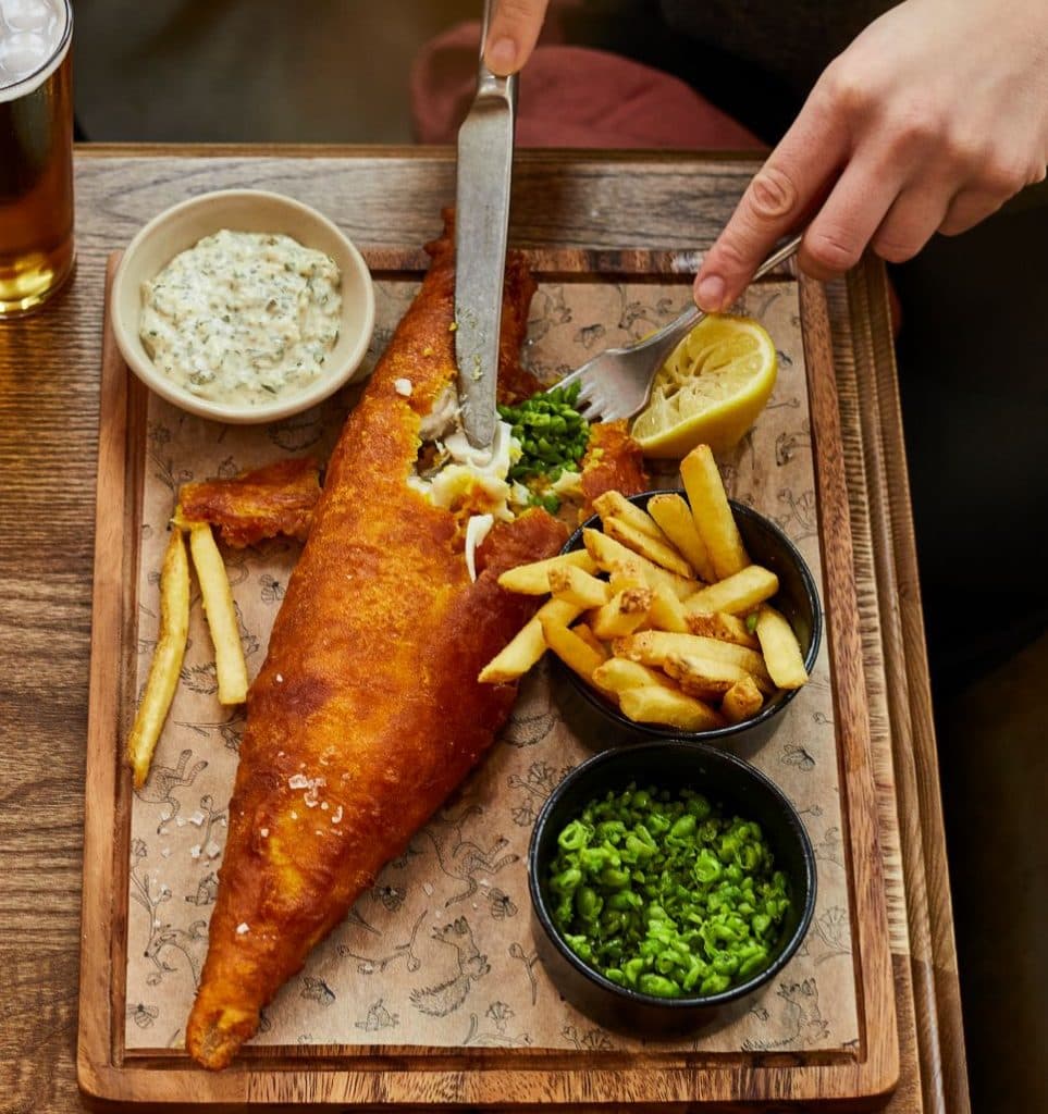 Cover Image for Complimentary Fizz when you order Fish and Chips at The Barley Mow!