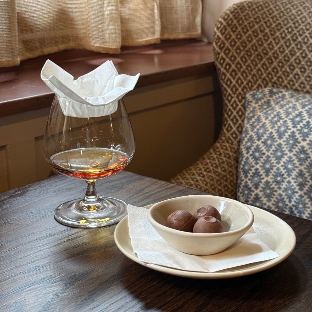 Cover Image for Compliment Truffles when you order Rémy Martin VSOP Cognac at The Barley Mow